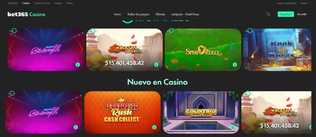 Casinos online en México